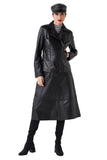 Camellia Women's 100% Real Black Leather Classic Jacket
