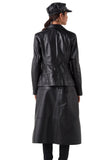 Camellia Women's 100% Real Black Leather Classic Jacket