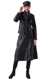 Gizem Women's 100% Real Black Leather Stylish Jacket