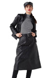 Gizem Women's 100% Real Black Leather Stylish Jacket
