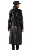 Gizem Women's 100% Real Black Leather Stylish Jacket